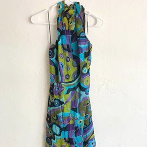 Sue Wong Multi-color Cocktail Dress Size 6